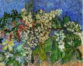 Blühende Kastanien Niederlassungen Vincent van Gogh impressionistischen Blumen
